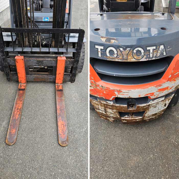 中古|フォークリフト 8FD40 トヨタ 2021年 4t 重機 ディーゼル |動産 中古|フォークリフト 8FD40 トヨタ 2021年 4t 重機 ディーゼル |動産