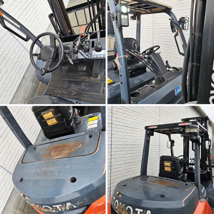 中古｜フォークリフト 8FD40 トヨタ 2021年 4t 重機 ディーゼル ｜動産