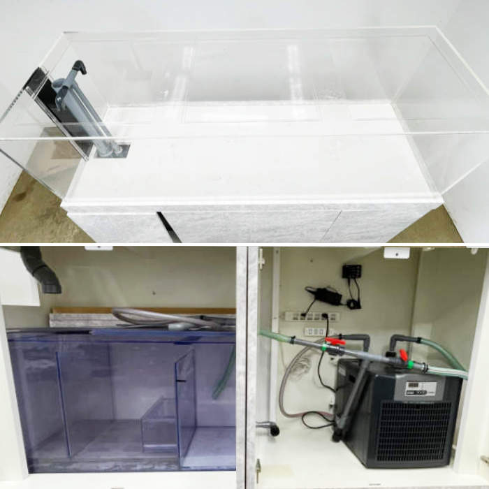 中古|水槽 一式 ZC-1300α RMD-551 大型 180cm アクアリウム |動産王|千葉|引取|送料別