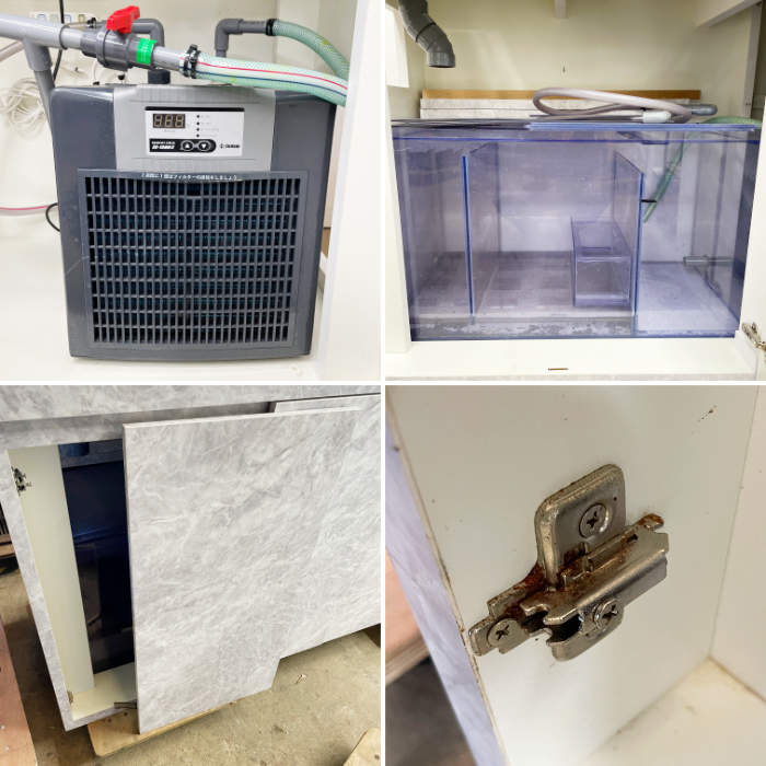 中古|水槽 一式 ZC-1300α RMD-551 大型 180cm アクアリウム |動産王|千葉|引取|送料別