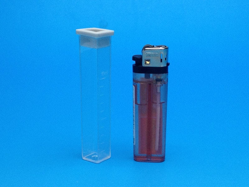 【蔵王 プラスチックセル １本(チェックキットコンパレーター）】