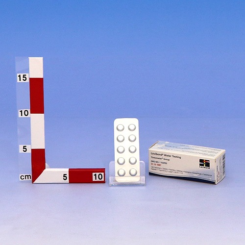 【蔵王 残留塩素測定試薬 錠剤 DPD試薬 100回分【1箱】