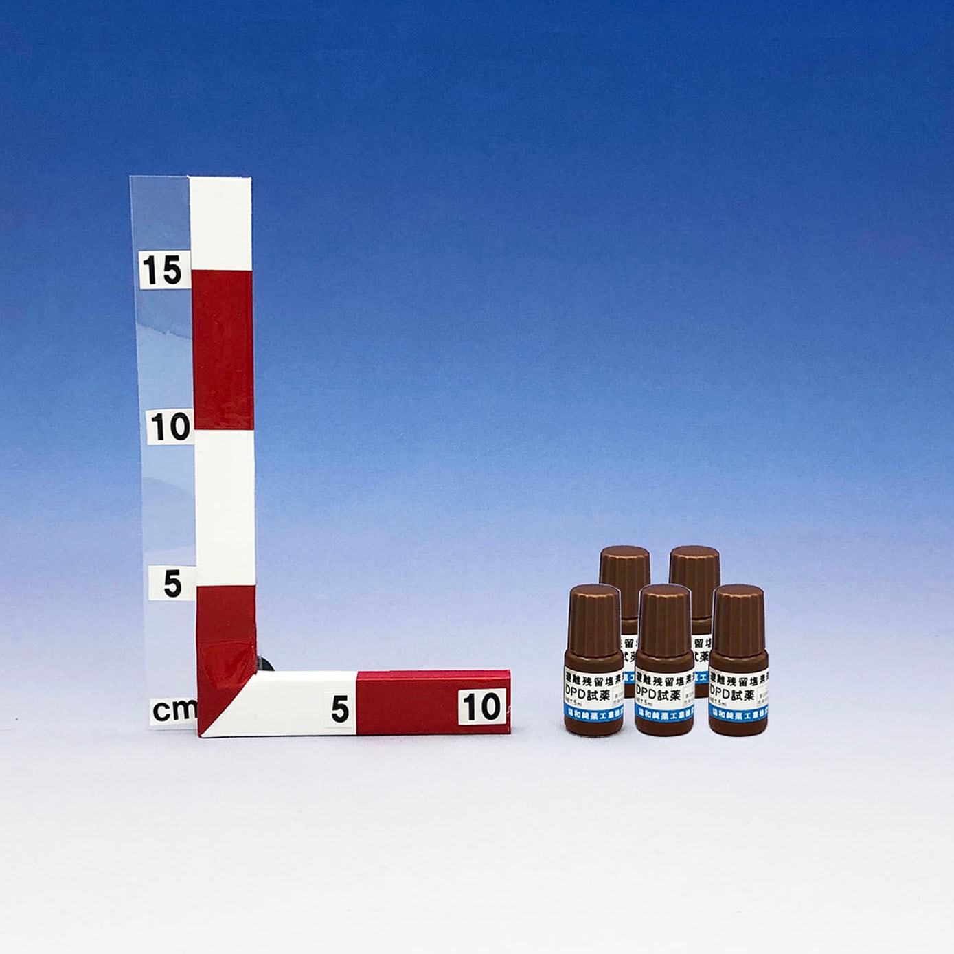 【協和純薬工業 残留塩素測定試薬 液体 DPD試薬 5ml (50回分) 【5本】