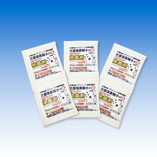 次亜塩素酸水の素<br>
内容量：1ｇ×30包<br>
2連になっております。