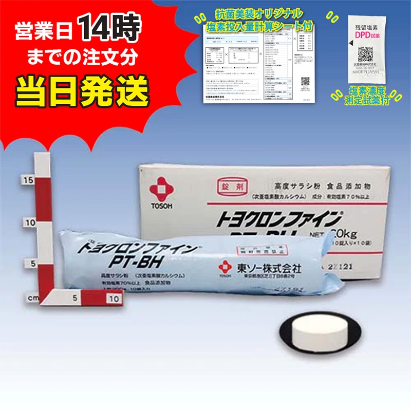 【トヨクロンファイン PT-BH（2kg×10袋)【1箱】