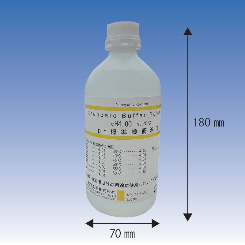 【pH標準緩衝溶液　pH4.01 (25℃)】
