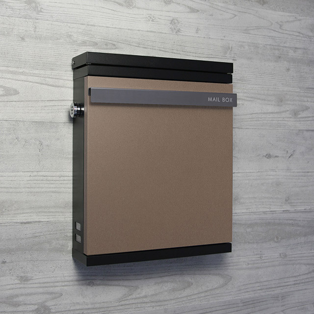 丸三タカギ 郵便ポスト STAPPO スタッポ レザープラチナ色 STP-B-7