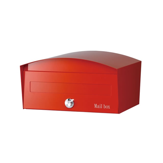 オンリーワン 郵便ポスト Macron マカロン GM1-E40-102Z レッド色