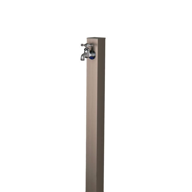 オンリーワン アルミ水栓柱 Lite 蛇口セット GM3-ALUCF メタリック