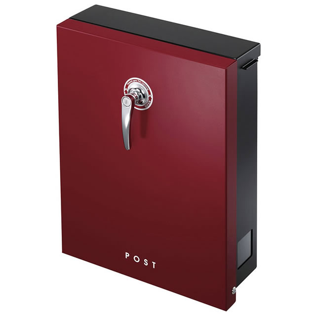 21日（土）13時迄【いずみ】Ta Lv Gn 15ml ３点 Cポスト 美濃クラフト 郵便ポスト LEAP リープ LEP-R レッド色 鍵付き | ポスト