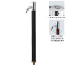 立水栓 水栓柱 オンリーワンクラブ AT式スプリンクル3D2.0 ホワイト HV3-G24RSW 360度回転 盗水防止 カギ式 蛇口 ガーデニング 庭まわり 屋外 水道