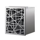 オンリーワン 郵便ポスト Novel ノベル デザイン2 埋め込み KS1-B159H ヘアライン|銀色系|埋め込みポスト