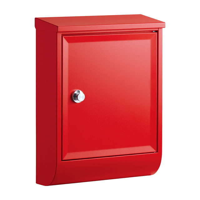 ユニソン 壁付けポスト Tela テラ II ダイヤル錠 右開きタイプ サテン