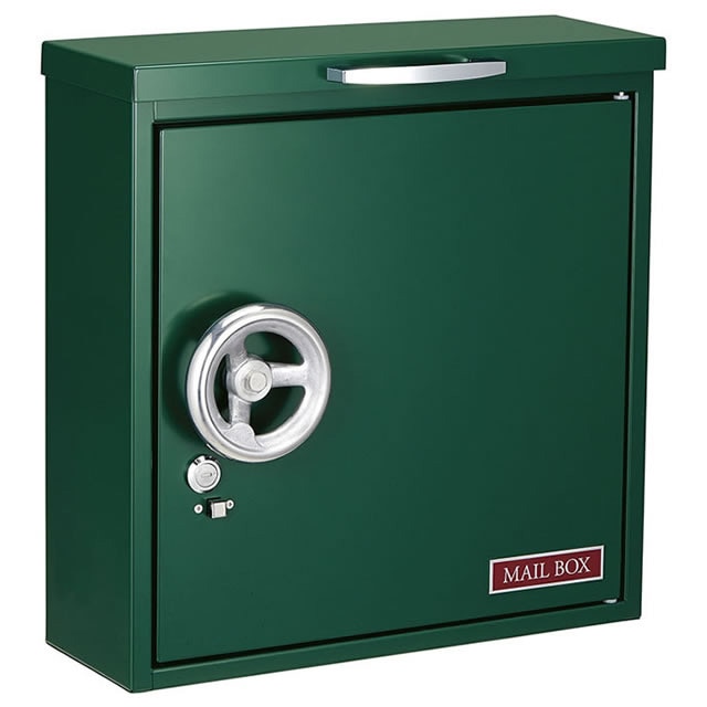 美濃クラフト 郵便ポスト ROWEL ロウェル RWL-GG ガーデングリーン色