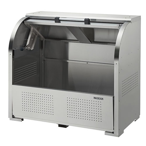 ダイケン ステンレスゴミ収集庫クリーンストッカー シースルータイプ 間口1950 奥行750 ■▼226-2186 CKS-1907-A 1台 ステンレスゴミ収集庫クリーンストッカー シースルータイプ CKS-A型 容量600(45Lゴミ袋13袋相当)