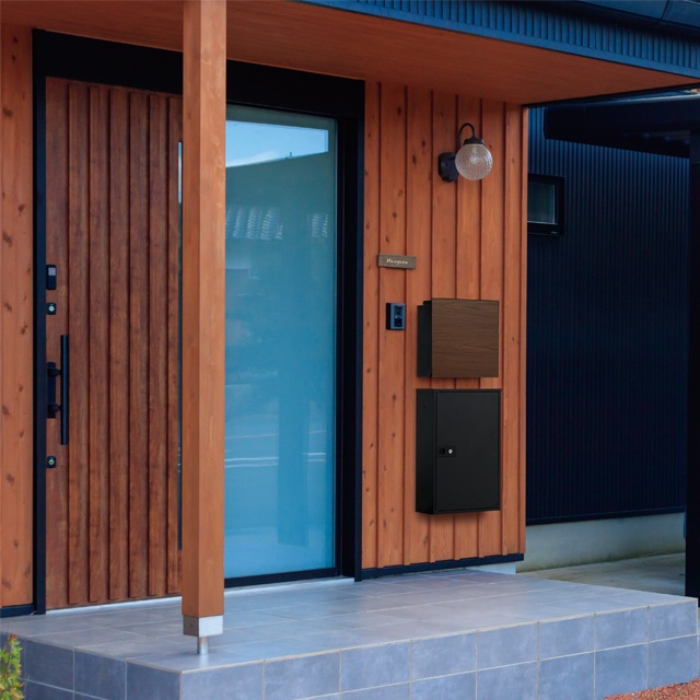 壁掛け式 宅配ボックス タクティーボH 幅387mm×高さ610mm×奥行き210mm