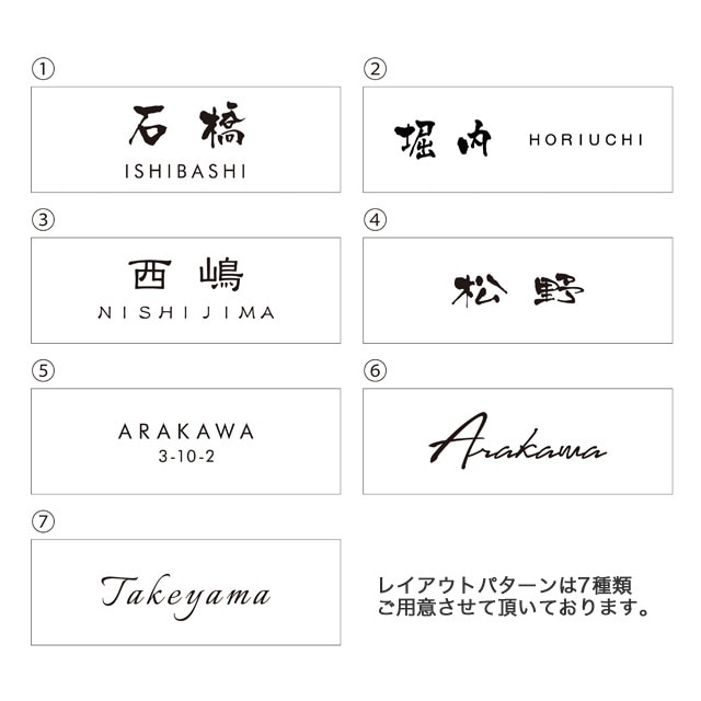 ☆米倉さま、表札いかがですか？ ☆米倉さま、表札いかがですか？
