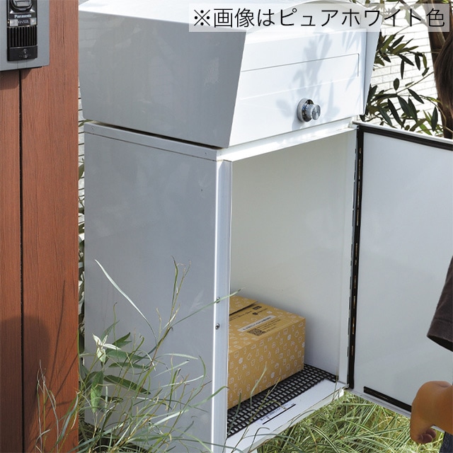 オンリーワン 宅配ボックス 郵便ポスト マカロン+デポ GM1-E5ZDP-MB