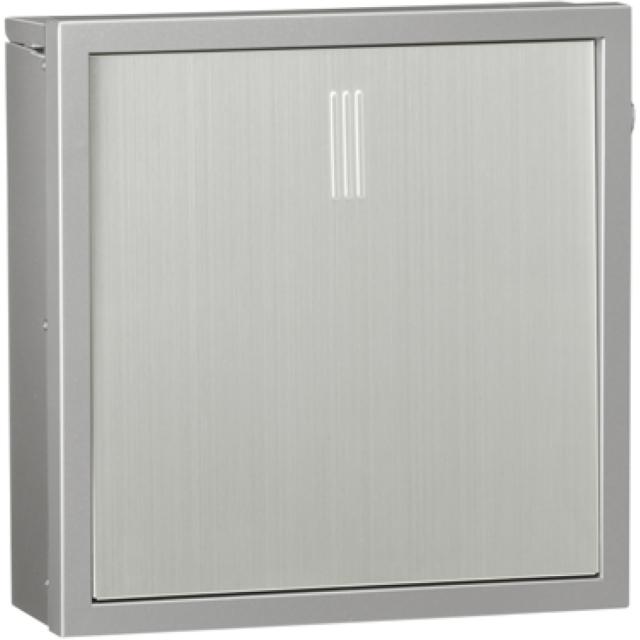 ユニソン 壁付けポスト VILC ヴィルク シルバー ダイヤル錠付き