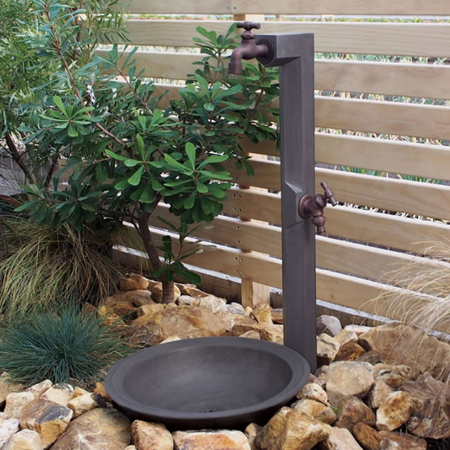 オンリーワン 水栓 ガーデンパン ベベル マル TC3-GPBVM-DG