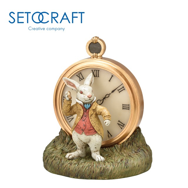 セトクラフト ソーラーオーナメント ラビットの時計 SR-0765