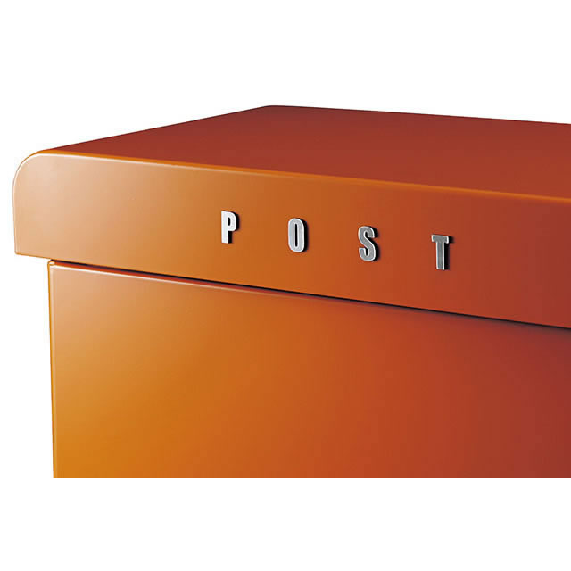 美濃クラフト 郵便ポスト PAST パスト PST-RE レッド色 鍵付き