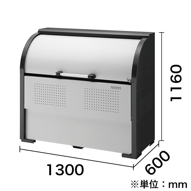 DAIKEN ゴミ収集庫 物置タイプ 一般・床板付・ナチュラルホワイト W2123×D1523mm ■▼594-5870 DMZ2115CKYNW 1台 DAIKEN ゴミ収集庫 物置タイプ 一般・床板付・ナチュラルホワイト