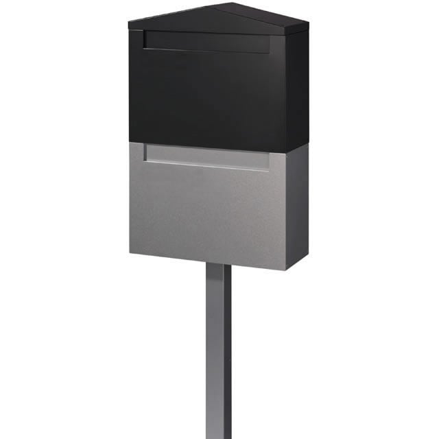オンリーワン 郵便ポスト Nolan ノーラン ダブル ダークグレー色 前