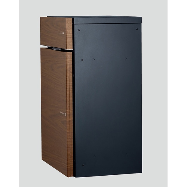 ヴィコ DB スリム90 ポスト有 右開 前出 マットブラック 324042260 ユニソン UNISON : ユニソン(UNISON) 宅配ボックス ヴィコDB スリム90