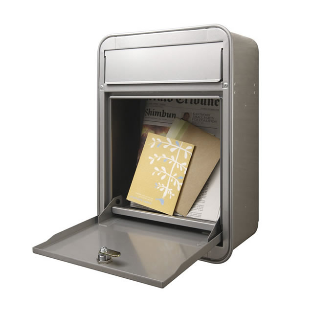 オンリーワン ミルク GM1-E10-105 『郵便ポスト』 ピュアホワイト オンリーワン 郵便ポスト ミルク専用 パイプスタンド GM1-E10-PW