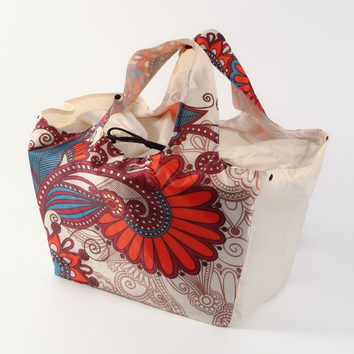 新品未使用❗️very掲載　alegre ネイビー　スカラップエッジ刺繍バッグ エンビロサックス エコバッグ サンキッス ENVIROSAX Sun Kissed BAG2