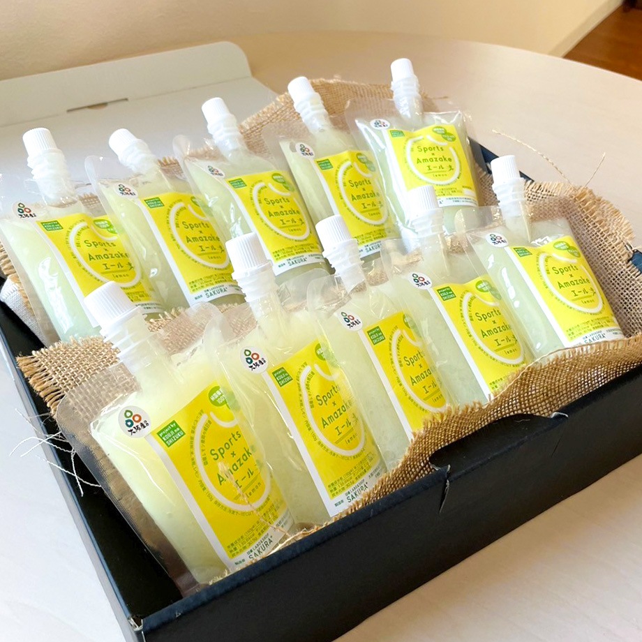 化粧箱入り〉スポーツ甘酒「エール」(10個) | お店から探す,さ行