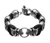 SKULLY RIDER BRACELET SKR.BRCLT.4-SS