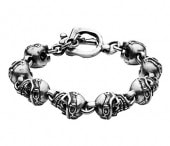 SKULLY RIDER BRACELET SKR.BRCLT.1-SS