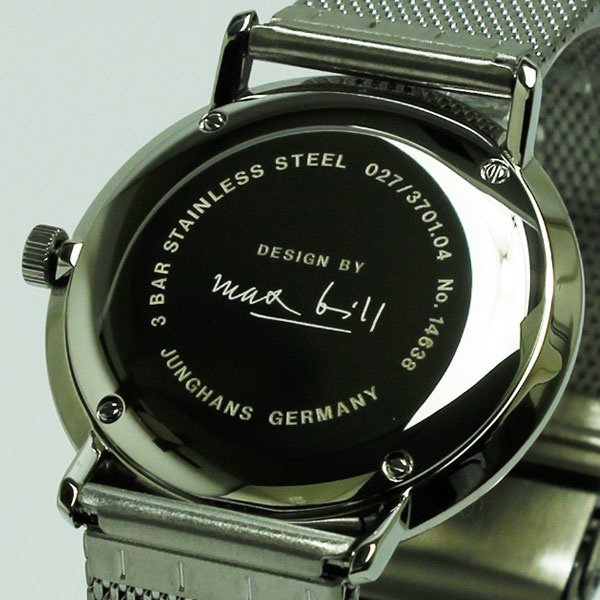 Max Bill by Junghans Hand wind 027 3701 02M