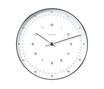 Max Bill Wall Clock 367 6048 00