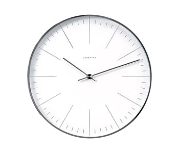 Max Bill Wall Clock 367 6049 00