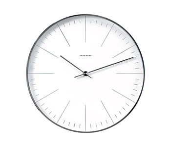 Max Bill Wall Clock 367 6046 00