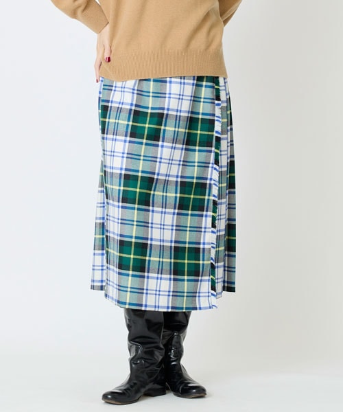 タータンチェックスカート【11/5以降お届け】