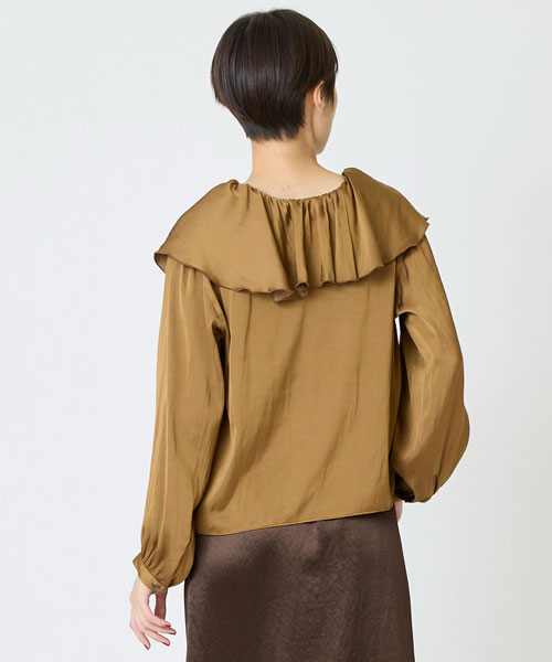 ヴィンテージサテンブラウス