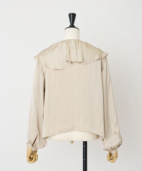 ヴィンテージサテンブラウス