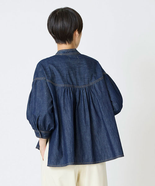 5ozデニムブラウス