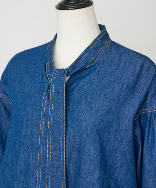 5ozデニムブラウス