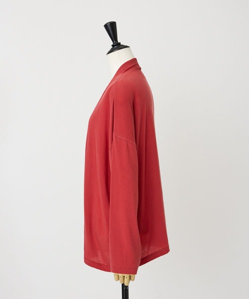 カシミヤシルクシアージャージカーディガン