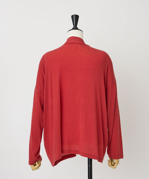 カシミヤシルクシアージャージカーディガン