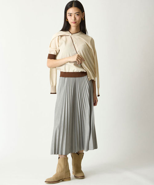 シアーニットプルオーバー