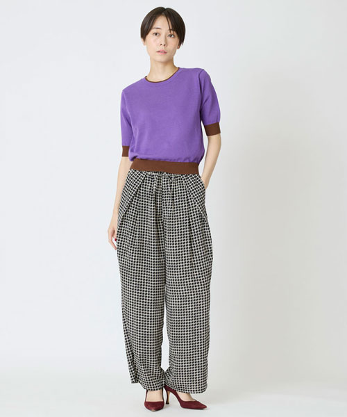 シアーニットプルオーバー