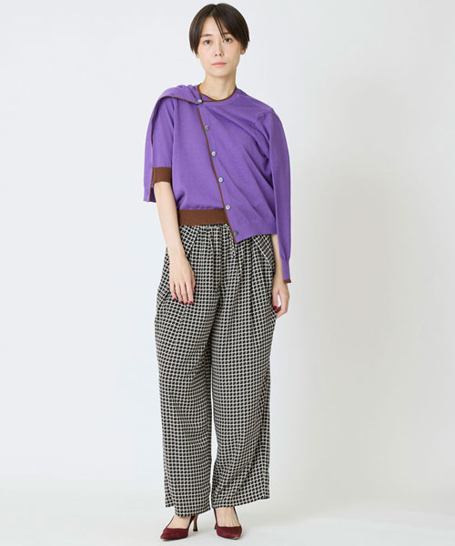 シアーニットプルオーバー