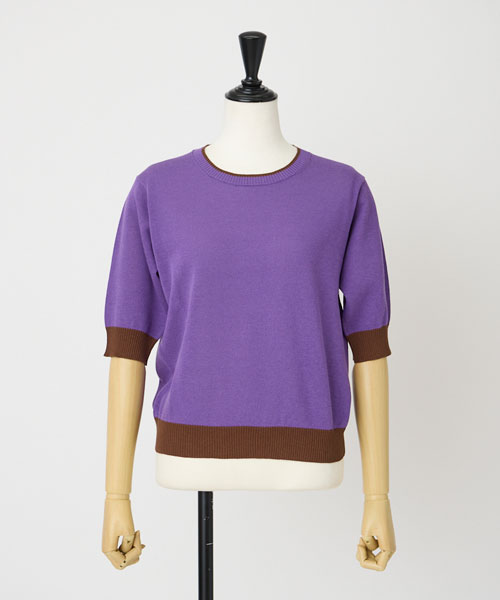 シアーニットプルオーバー