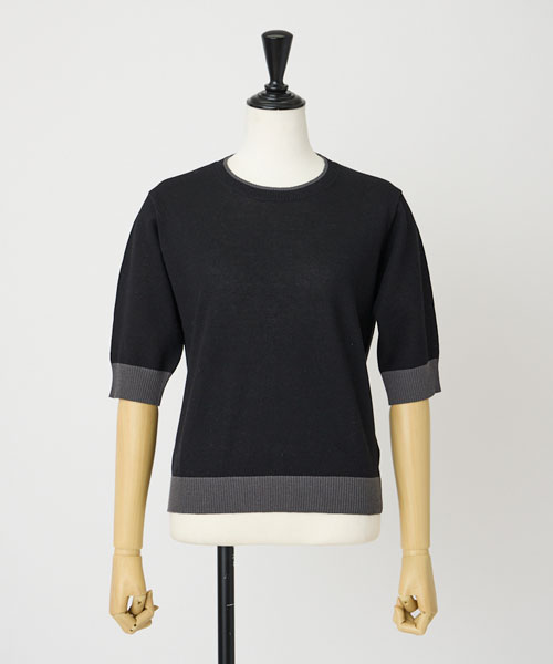 シアーニットプルオーバー